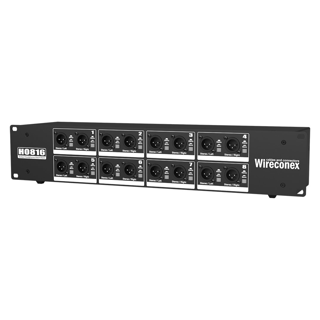 HO816 - Headphone Output Patch Panel